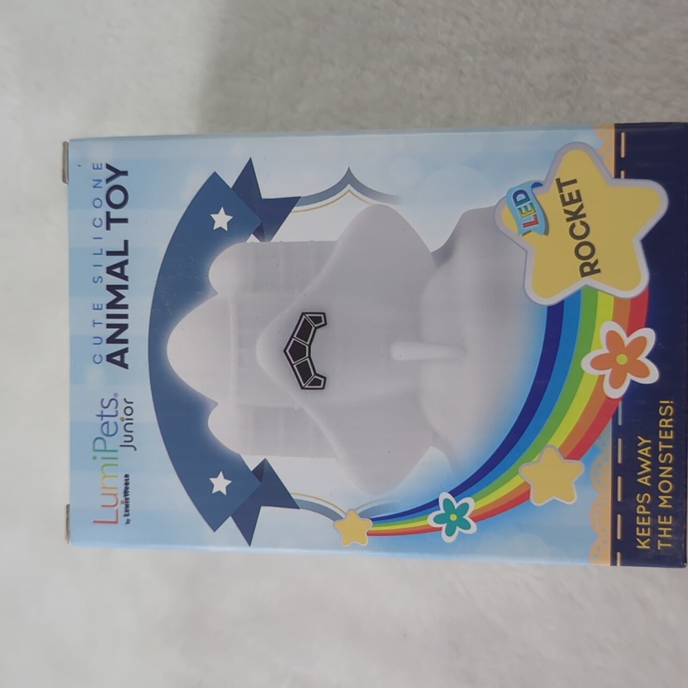 Lumipets junior toy light rocket Astronaut nightlight